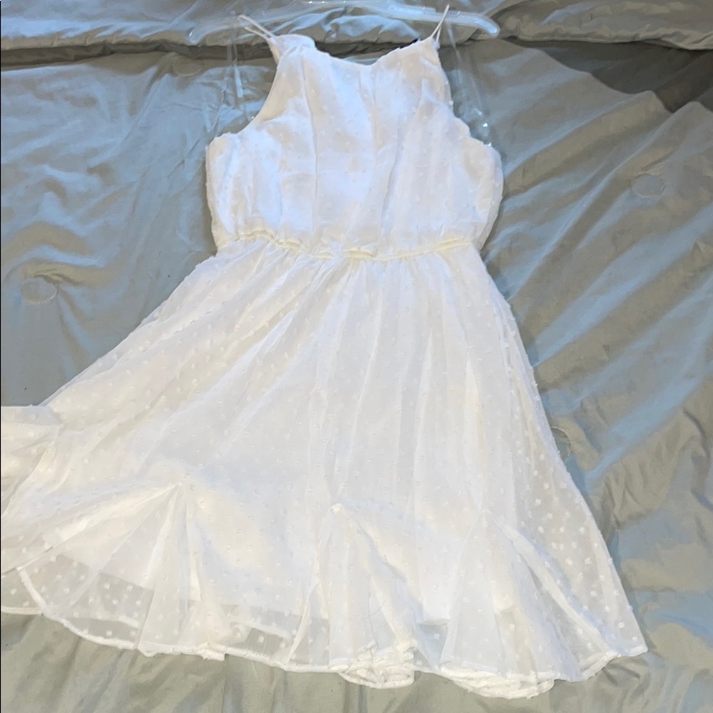 Elegant White Kids Dress